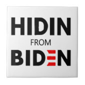 バイデン氏ミーム政治おもしろい的ジョー・キャンペーンからのHIDEN タイル (正面)