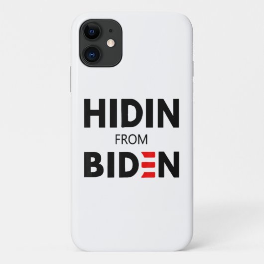 バイデン氏ミーム政治おもしろい的ジョー・キャンペーンからのHIDEN Case-Mate iPhoneケース (裏面)