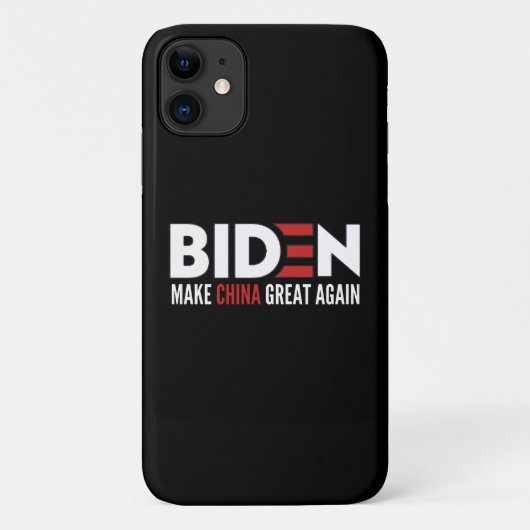 バイデン氏メイク中国素晴らし再 Case-Mate iPhoneケース (裏面)