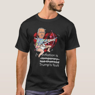 バイデン氏偽トランプ故障アンチ自由主義のアンチ-バイデン氏アリ Tシャツ