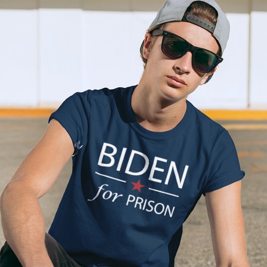 バイデン氏刑務所 |アンチジョーバイデン氏 |スローガン |チャント Tシャツ