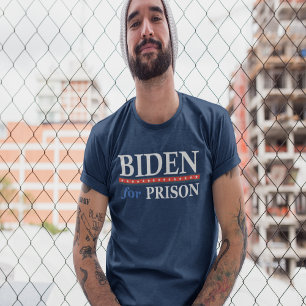 バイデン氏刑務所 アンチジョーバイデン氏Tシャツ Tシャツ