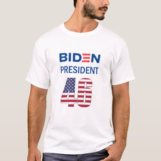 バイデン氏大統領46 Tシャツ (正面)