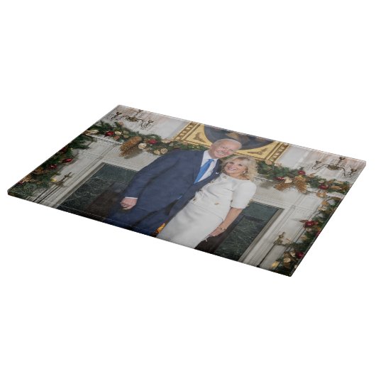 バイデン氏州のクリスマスユニオン カッティングボード (角)