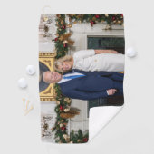 バイデン氏州のクリスマスユニオン ゴルフタオル (インサイチュ)