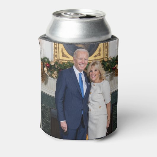 バイデン氏州のクリスマスユニオン 缶クーラー (缶裏面)