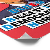 バイデン氏最大の愚か者 – バイデン氏 ポスター (角)