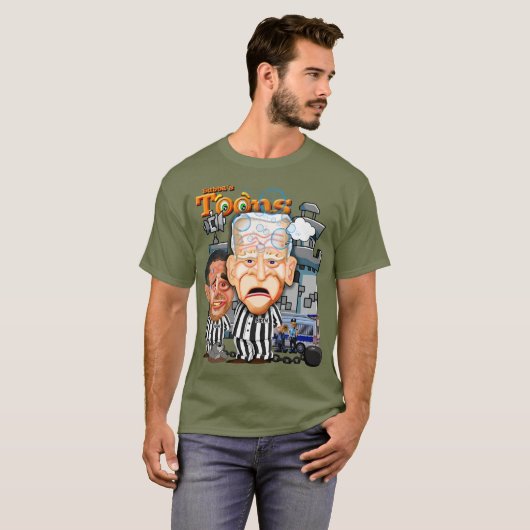 バイデン氏犯罪一家 – Justice T-Shirt Tシャツ (正面フル)