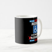 バイデン氏老人ホーム居住アンチジョーバイデン氏共和国 コーヒーマグカップ (正面右)