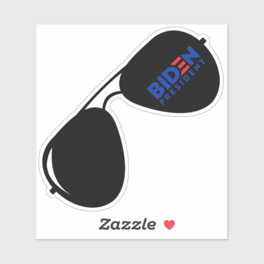 バイデン氏飛行士 シール (シート)