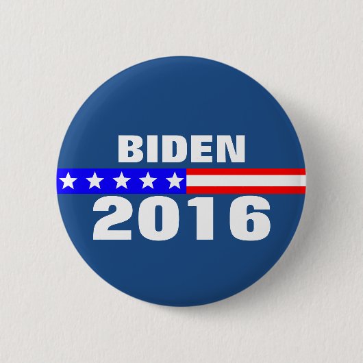 バイデン氏2016年の大統領選挙のキャンペーン 缶バッジ (正面)