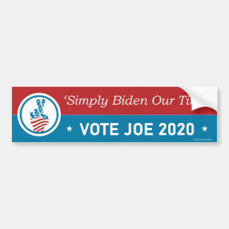 バイデン氏2020バンパーステッカー バンパーステッカー