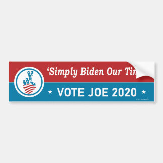 バイデン氏2020バンパーステッカー バンパーステッカー