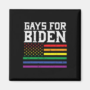 バイデン氏2020米国国旗Lgbt Rainbow Joe President マグネット