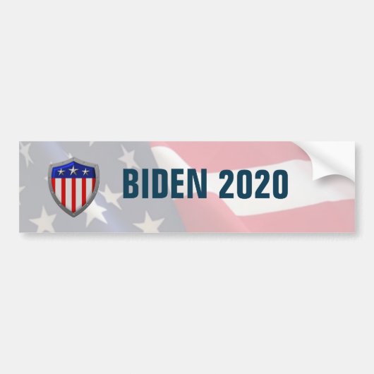 バイデン氏2020 バンパーステッカー (正面)