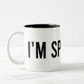 バイデン氏2020、私はカマル·ハ話リス·引用文 ツートーンマグカップ (左)