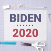 バイデン氏2020（米国選挙） 薄葉紙 (クラフト)