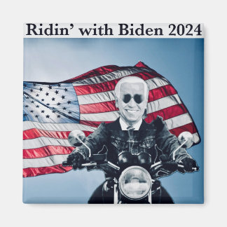バイデン氏2024磁石とRidin マグネット