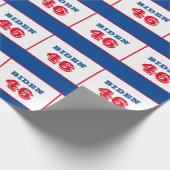 バイデン氏46カレッジスタイル ラッピングペーパー (角)