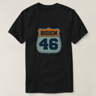 バイデン氏46選祝ジョーバイデン氏46 Tシャツ