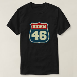 バイデン氏46選祝ジョーバイデン氏46 Tシャツ