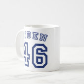 バイデン氏46 コーヒーマグカップ (正面左)