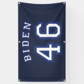 バイデン氏46 横断幕 (縦)