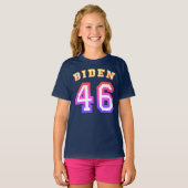 バイデン氏46 Tシャツ (正面フル)
