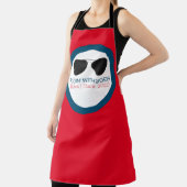 バイデン氏・アヴィエーターグラスとリジン エプロン (インサイチュ)