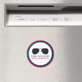 バイデン氏・アヴィエーターグラス2024 マグネット (インサイチュ (食洗機))