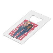 バイデン氏・カマラハリス大統領 クレジットカード栓抜き (正面アングル)