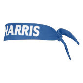 バイデン氏/ハリスの選挙戦ホワイトブルー タイヘッドバンド (回転90)