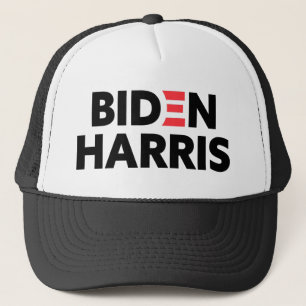 バイデン氏/ハリスレッド白黒 キャップ