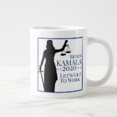バイデン氏・ハリス大統領2020年選挙 ジャンボコーヒーマグカップ (右)
