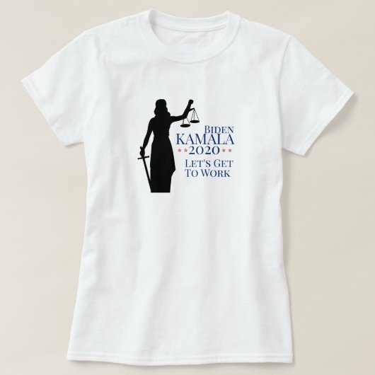 バイデン氏・ハリス大統領2020年選挙 Tシャツ (デザイン正面)