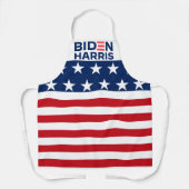 バイデン氏・ハリス民主党員 エプロン (正面)