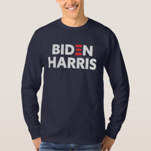 バイデン氏/ハリス選挙支援ネイビーブルー Tシャツ
