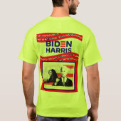 バイデン氏・ハリス選挙2020 Tシャツ (裏面)