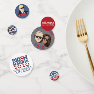 バイデン氏・ハリス2020キャンペーンアメリカの選挙パーティー コンフェッティ