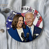 バイデン氏・ハリス2020年大統領の選挙 缶バッジ (インサイチュ)