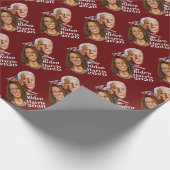 バイデン氏・ハリス2020年最高ののクリスマスラップ ラッピングペーパー (角)