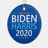バイデン氏·ハリス2020米大統領選挙へ セラミックオーナメント (左)