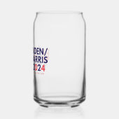 バイデン氏・ハリス2024年選挙 ガラス缶 (左)