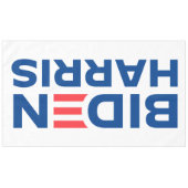 バイデン氏・ハリス テーブルクロス (正面(横))