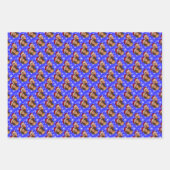 バイデン氏·ハリス·ポリティクス·クリスマス ラッピングペーパーシート (正面)