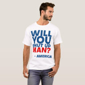 バイデン氏 – 男を閉じるのか Tシャツ (正面フル)