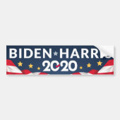 バイデン氏- Harris 2020 バンパーステッカー (正面)