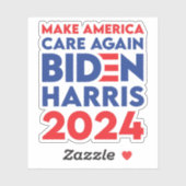 バイデン氏/ Harris - 2024 - Make America 気に Again シール (シート)