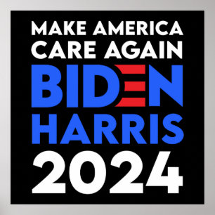バイデン氏/ Harris - 2024 - Make America 気に Again ポスター