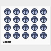 バイデン46 ラウンドシール (シート)